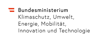 Logo Bundesministerium Klimaschutz, Umwelt, Energie, Mobilität und Technologie