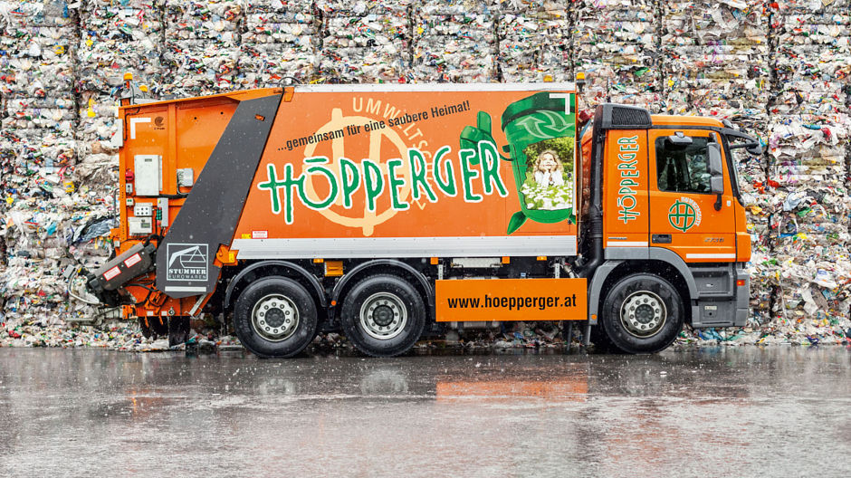 Höpperger GmbH & Co. KG Recycling Truck