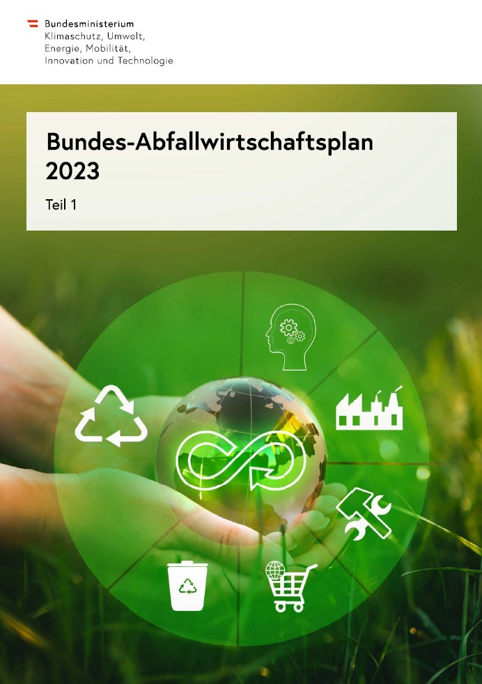 Deckblatt des Bundesabfallwirtschaftsplan 2023 Teil 1