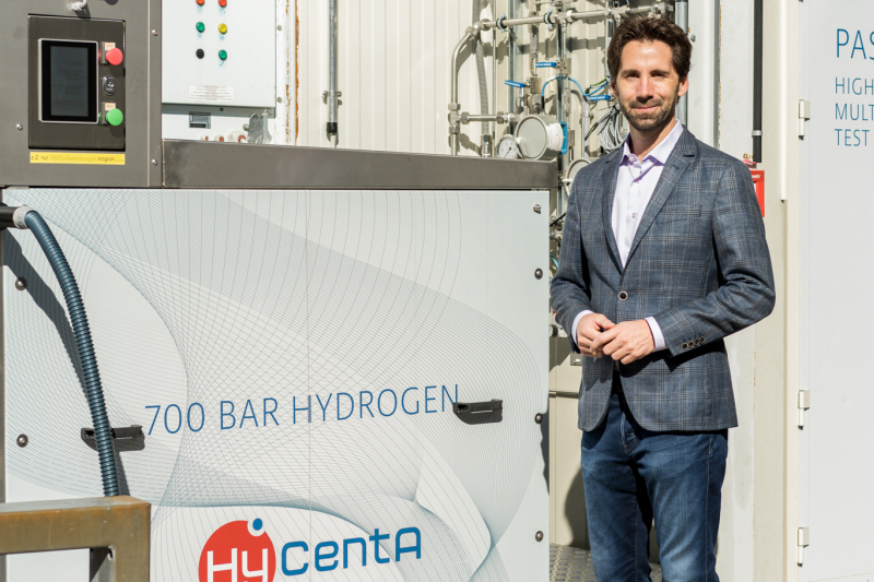 Portrait von DI Dr. Alexander Trattner, Geschäftsführer HyCentA Research GmbH