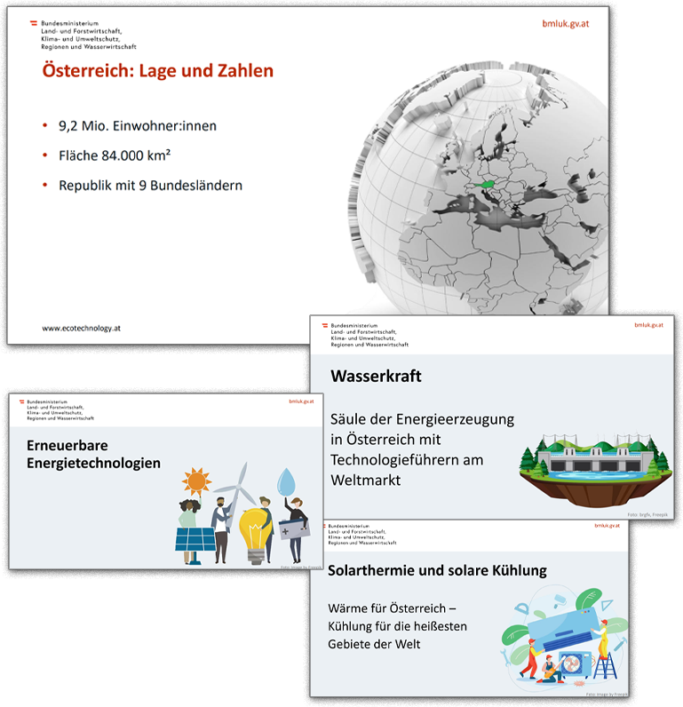 BMK Praesentation "Erneuerbare Energietechnologien"