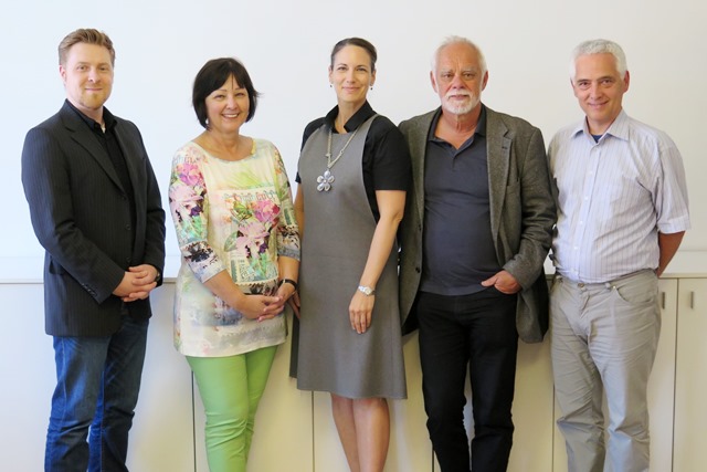 Gruppenfoto Jury Forschung & Innovation Staatspreis 2015