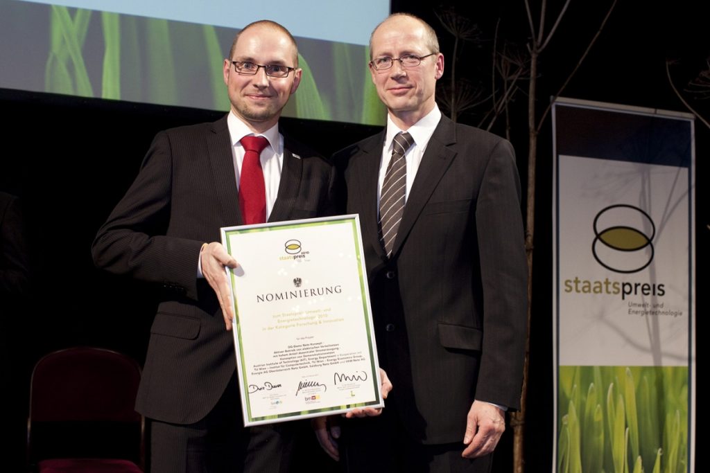 From left to right: Helfried Brunner, Secretary General Herbert Kasser