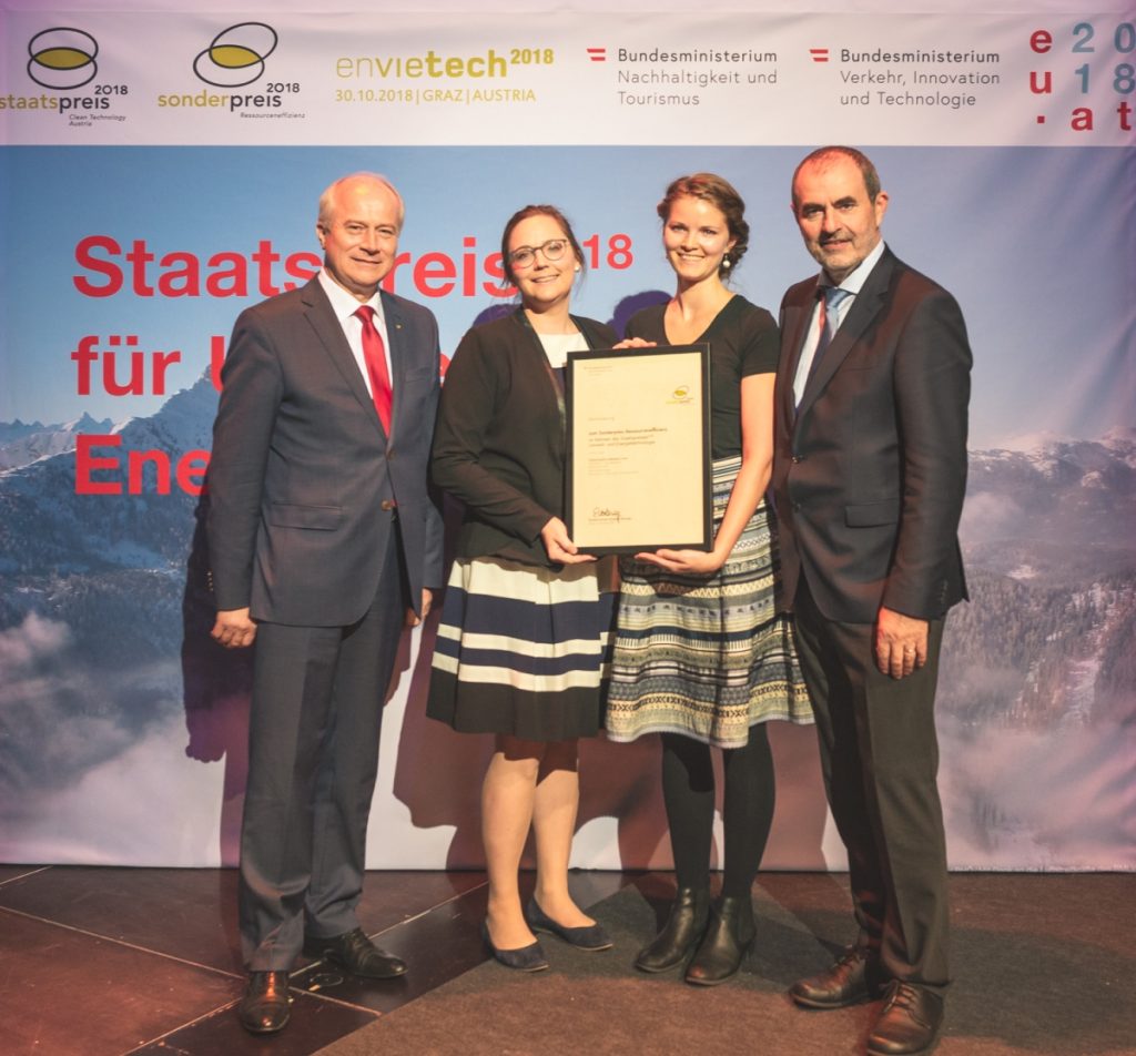 Staatspreis2018 Umwelt-Energietechnologie Nominierte Ressourceneffizienz Gramm