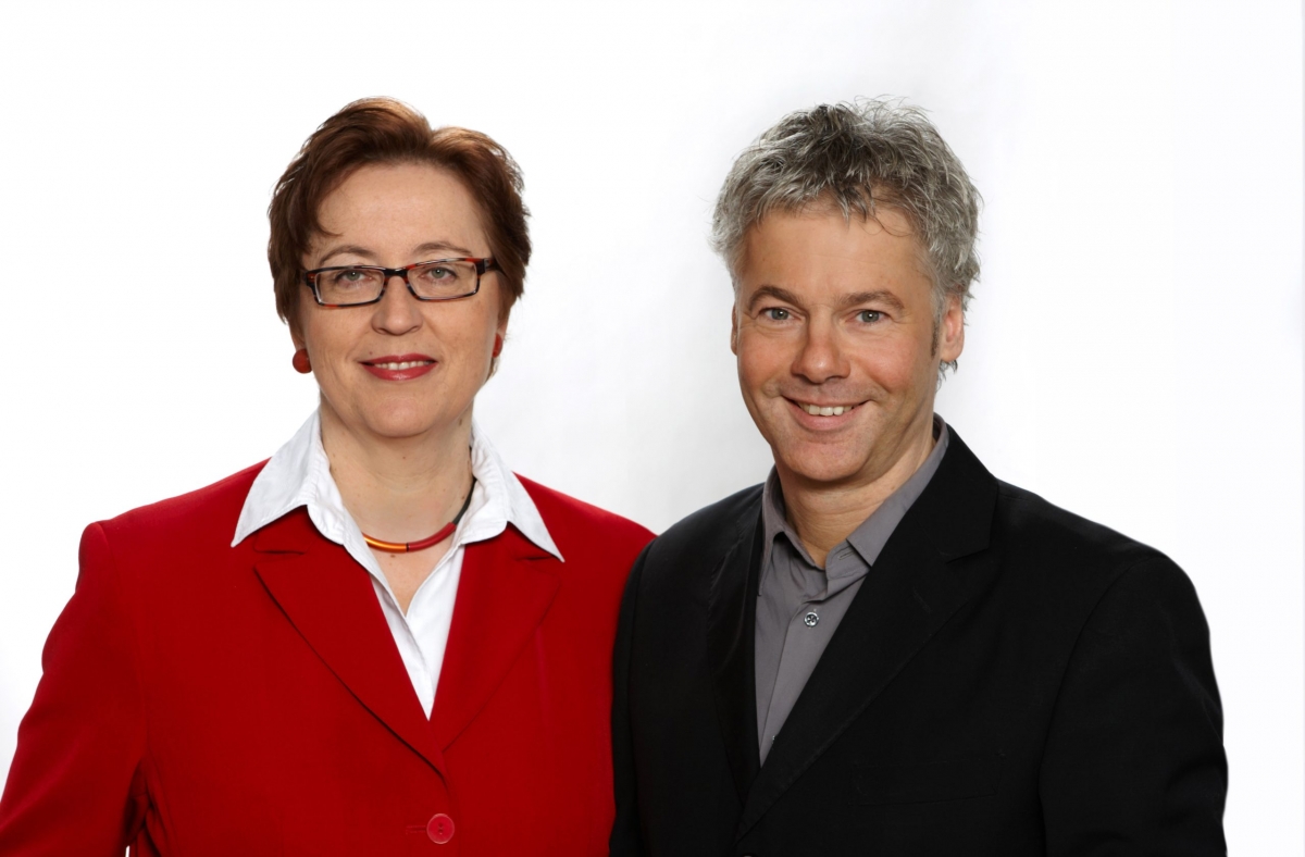 Managing Directors of Climate and Energy Fund DI Theresia Vogel and DI Ingmar Höbarth (Photo: Klien)