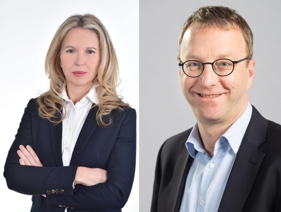 Die neue Generaldirektion der GeoSphere Austria: Sylvia Bauer-Beck und Andreas Schaffhauser