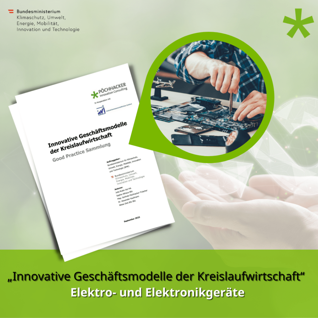 Innovative Geschäftsmodelle der Kreislaufwirtschaft – Elektro- und Elektronikgeräte