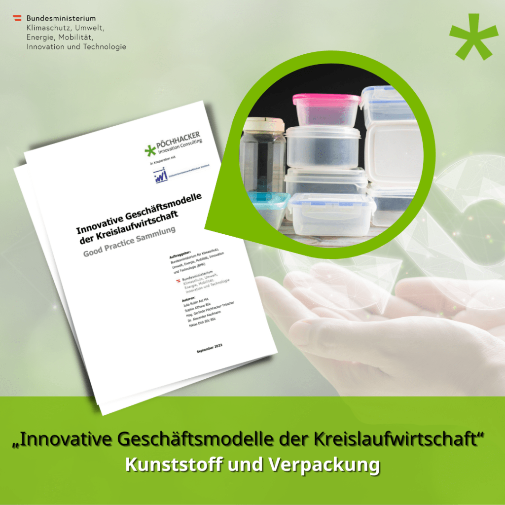 Innovative Geschäftsmodelle der Kreislaufwirtschaft – Kunststoff und Verpackung