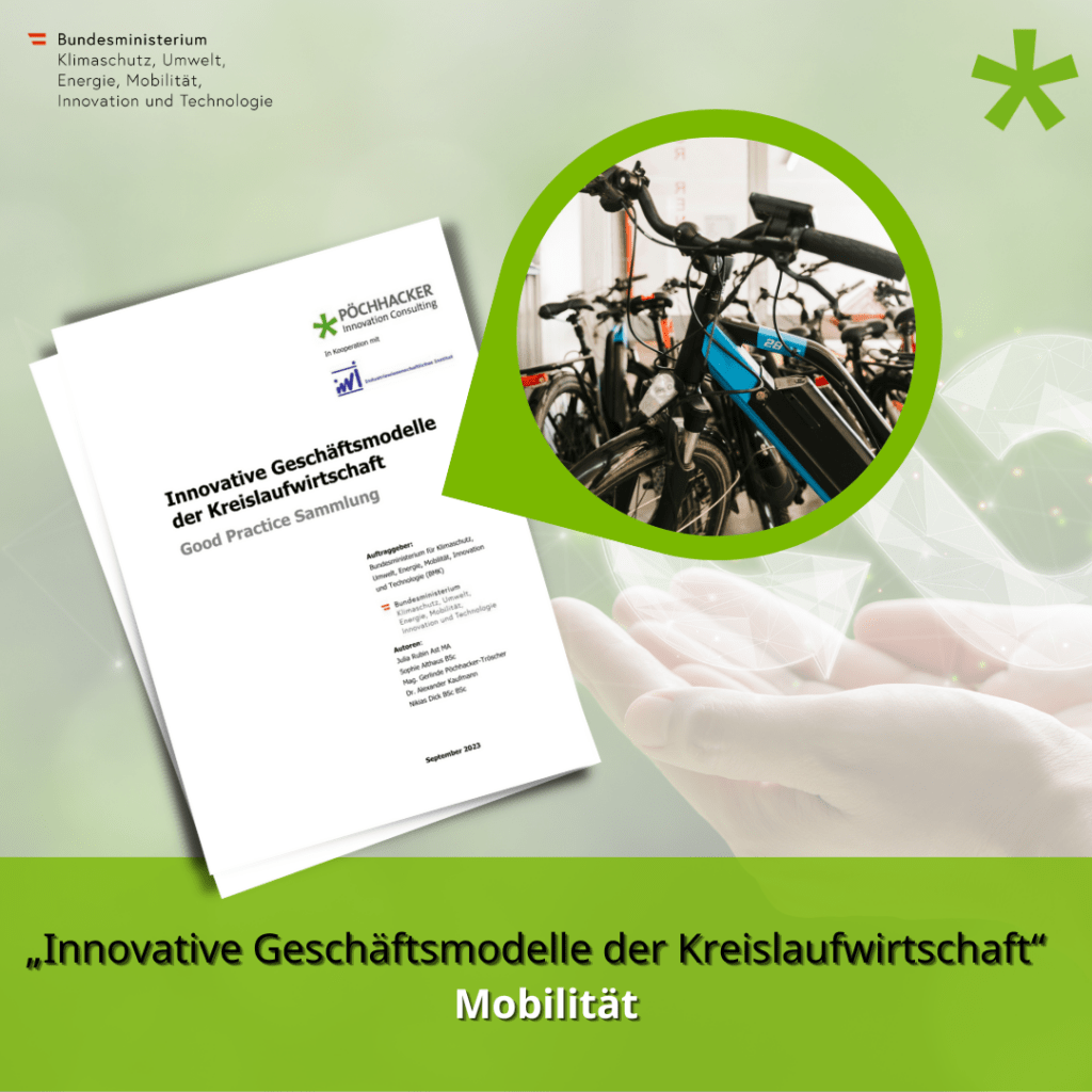 Innovative Geschäftsmodelle der Kreislaufwirtschaft – Mobilität