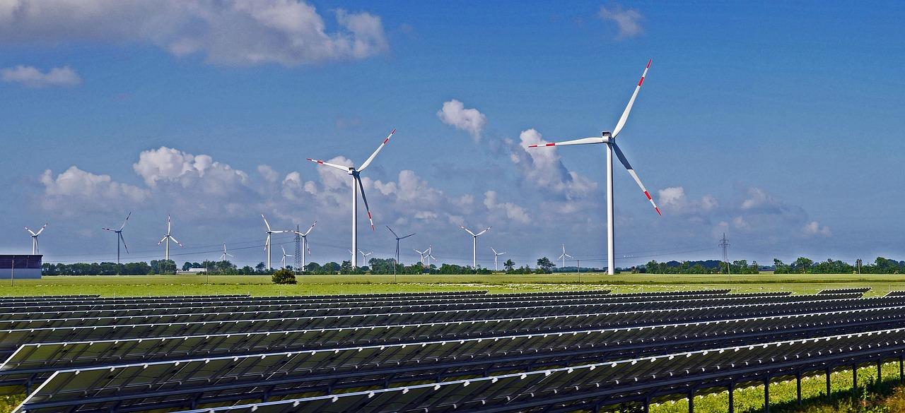Wind- und Solarpark
